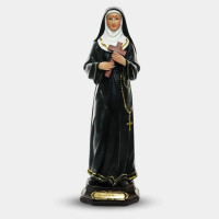 Imagem Sacra em Resina – Santa Rita de Cássia
