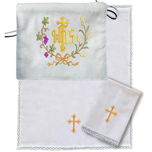 Kit Bolsa Viático Completo JHS com Cruz

