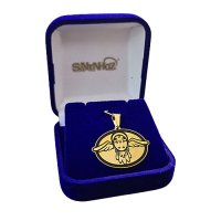 Pingente Espírito Santo Banhado a Ouro 18k
