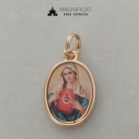 Pingente Imaculado Coração de Maria (23mm)
