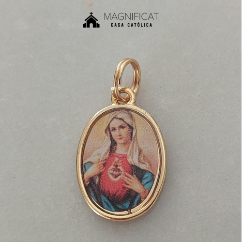 Pingente Imaculado Coração de Maria (23mm)
