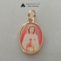 Pingente Nossa Senhora da Rosa Mística (23mm)
