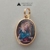 Pingente Nossa Senhora do Rosário (23mm)
