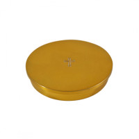 Teca 10 cm dourado
